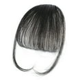 thumbnail image 2 of Easter Women'S Air Bangs Wig - Human Hair Silk Hair Wig Women'S Korean Sweet Natural Forehead Hair Wig Black Pullover Toupee St. Patrick'S Day, Wedding, Season, Anniversary, 2 of 8