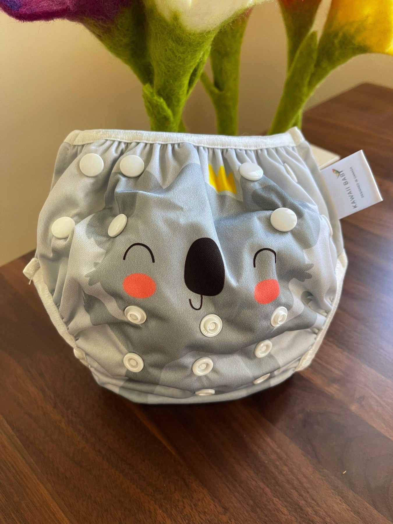 Kawaii Baby Swim Diapers | 3 Pack 10-40 lbs | Adjustable for Pool & Beach