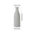 thumbnail image 2 of TACILIP Home Decor, Ceramic Vase Home-style Plain Vase for Flower Arrangement Indoor Decoration Ceramic Vase Art Decoration, Gifts for Men, 2 of 6