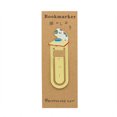thumbnail image 3 of CAROOTU Cute Creatives Novelty Metal Bookmarks Paper Reading Book Page Marker, 3 of 6