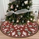thumbnail image 1 of Washable Christmas Tree Skirt Christmas Tree Rug Decor Short Pile High-Definition Printed Christmas Tree Skirt, 1 of 6