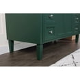 thumbnail image 5 of Elegant Kitchen and Bath 48 inch Single bathroom vanity in green, 5 of 8