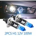 thumbnail image 1 of 2 uds H1 12V 100W xenón blanco 6000k bombillas de luz antiniebla para coche Apalfuy, 1 of 1