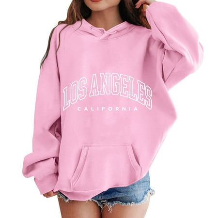 

Sweatshirts for Teen Girls Long Sleeve Soft Graphic Hoody Cute Pullovers Warm Fashion Hoodies for Kids