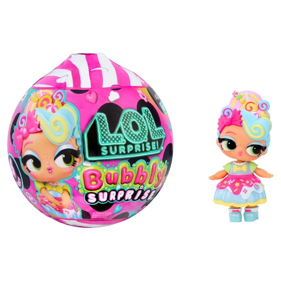 LOL Surprise Bubbly Surprise Tots Doll with Reveal, 7 Total Pieces, Ages 4 