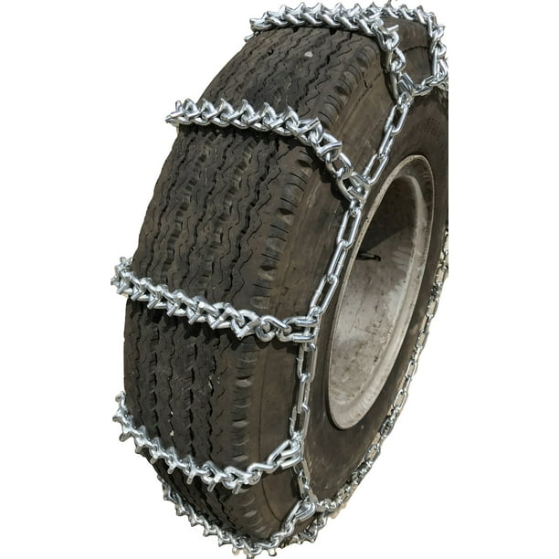 VBar Snow Chains 235/80R22.5, 235/80 22.5 Extra Heavy Duty VBar Tire