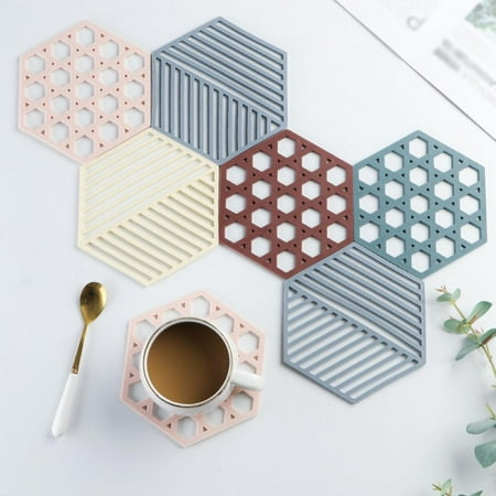 

Creative Geometric Wool Felt Coasters Kit for Drink Mat Vases Mat Heat Insulation Pad Place Mat Pot Mat Absorbent and Dirt Resistance can Splice and Combination