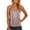 AB141 Coffee, variant on Womens Tank Top Solid Color Strapless Boat Neck Camisoles Lightweight Breathable Ladies Summer Holiday Vest Clothes
