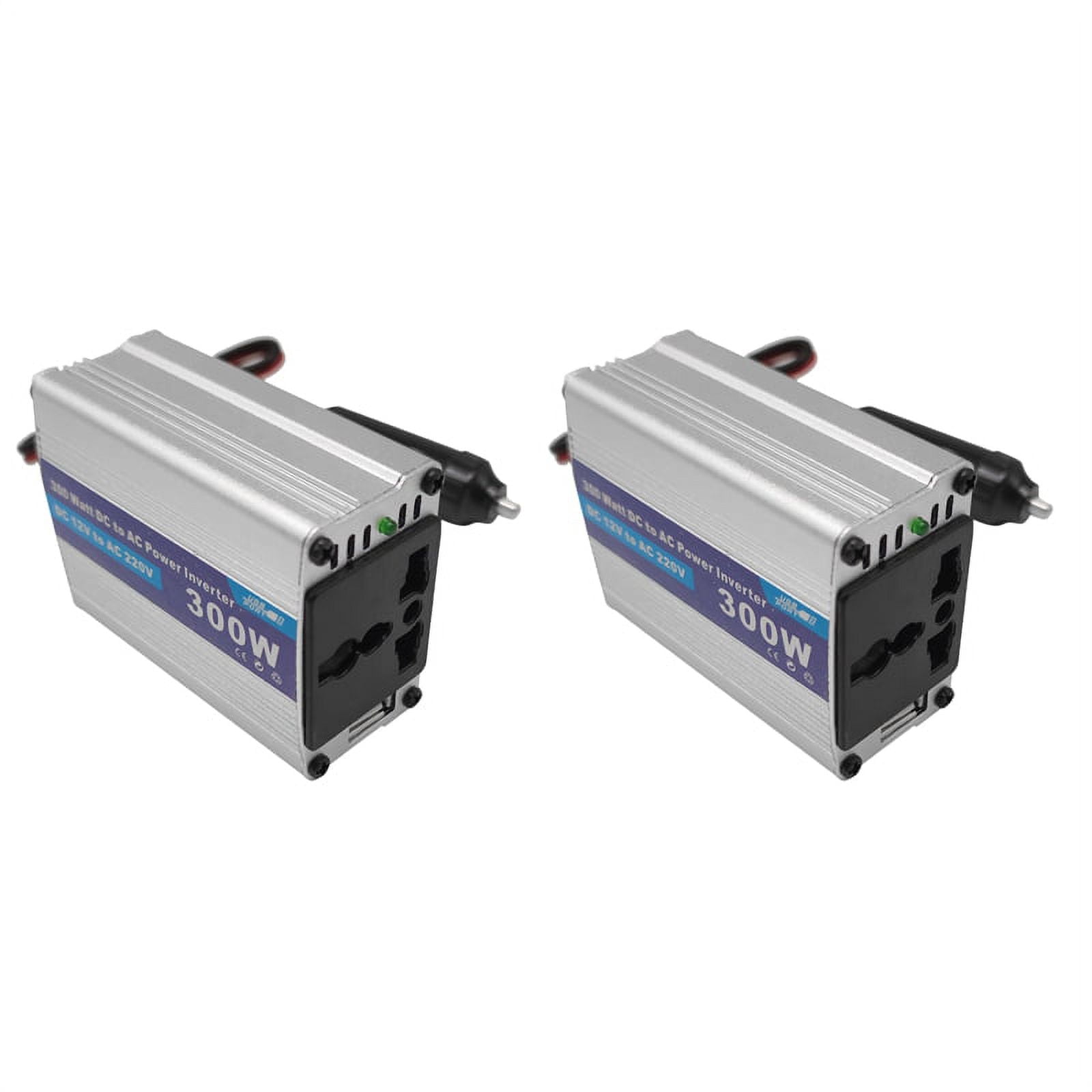 2X Car Converter 300W Inversor 12 V 220 V Voltage Converter 12V to 220V Inverter 12V 220V Convertidor