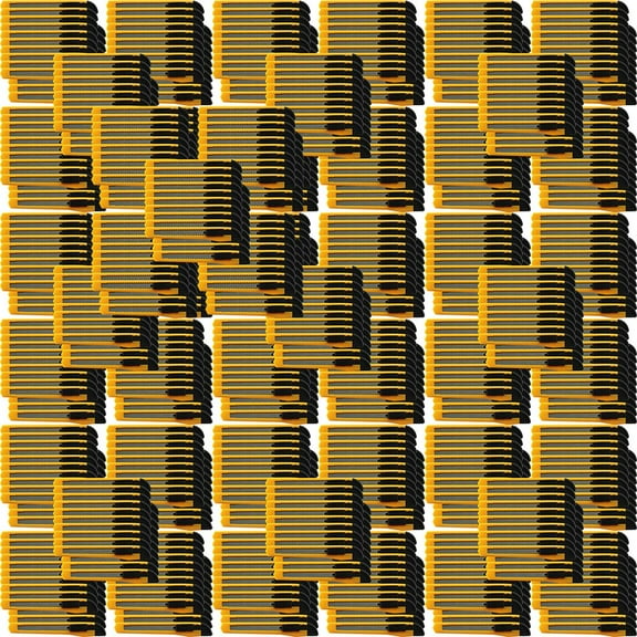 1000 Bulk Small Yellow Utility Knife Box Cutters Snap Off Blade 9MM Blade