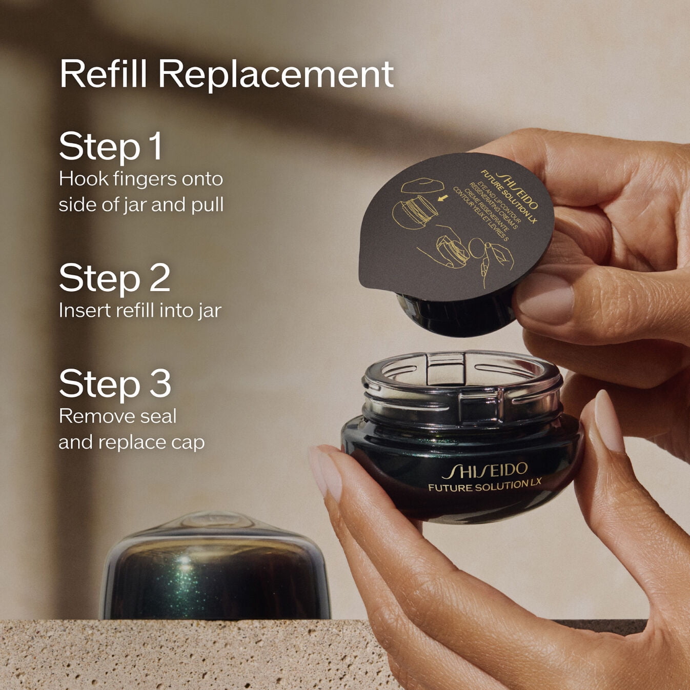 Shiseido Future Solution LX Eye and Lip Contour Regenerating Cream, 17mL (REFILL ONLY)