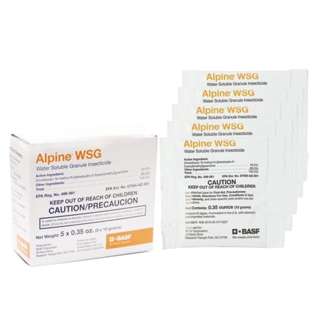 BASF Alpine WSG Indoor Insects Insecticide Granule, 0.35 oz
