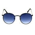 thumbnail image 2 of SA106 Super Snug Round 90s Dad Shade Retro Sunglasses Black Navy, 2 of 4