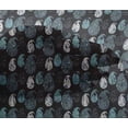 thumbnail image 5 of oneOone Viscose Chiffon Teal Blue Fabric Block Sewing Fabric By The Yard Printed Diy Clothing Sewing Supplies 42 Inch Wide-QM, 5 of 6
