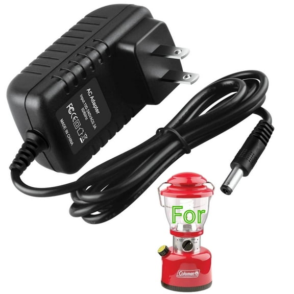 K-MAINS AC Adapter Charger Compatible With Coleman 5312-1101 12V Retro Lantern 53121101 Power Supply