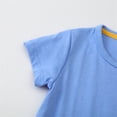 thumbnail image 7 of WIBACKER 2-7T Toddler Girl Short Sleeve Dress Rabbit Cotton Casual Applique Tunic Shirt Dresses, 7 of 7