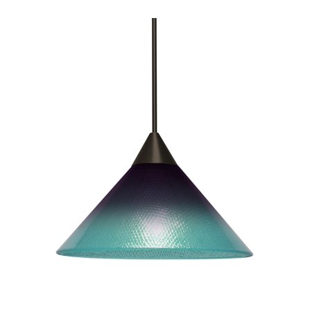 

Besa Lighting 1Xt-Jade Jade 1 Light 5-1/2 Wide Mini Pendant - MultiColor