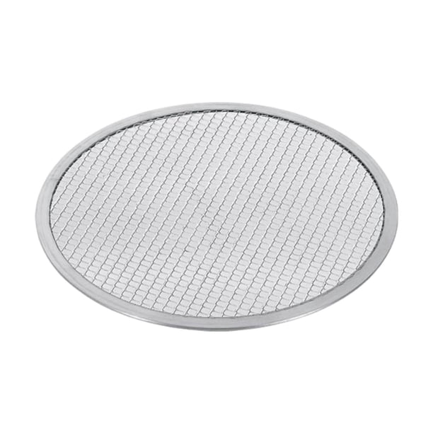 Bandeja para hornear pizza redonda de grado alimenticio, parrillas para horno, utensilios para hornear para el hogar, utensilios para horno, placa antiadherente, suministros, Diámetro 20cm