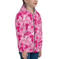 thumbnail image 5 of Picia Poodle Dog for Boys Fashion Full-zip Hoodies & Sweatshirts with Kangaroo Pocket,Zip-up Hooded Sweatshirt for Kid, Moisture Wicking & Breathable-Medium, 5 of 6