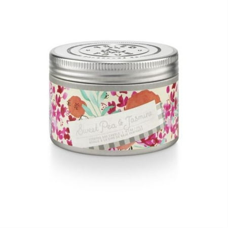Tried and True Sweet Pea and Jasmine Candle Tin 4