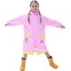 thumbnail image 1 of Kids Raincoats for Girls Boys Unicorn Cartoon Toddler Waterproof Rain Wear Children Raincoat Jacket Poncho, 1 of 5