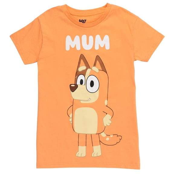 Bluey Women's Short Sleeve T-Shirt Chilli Peach