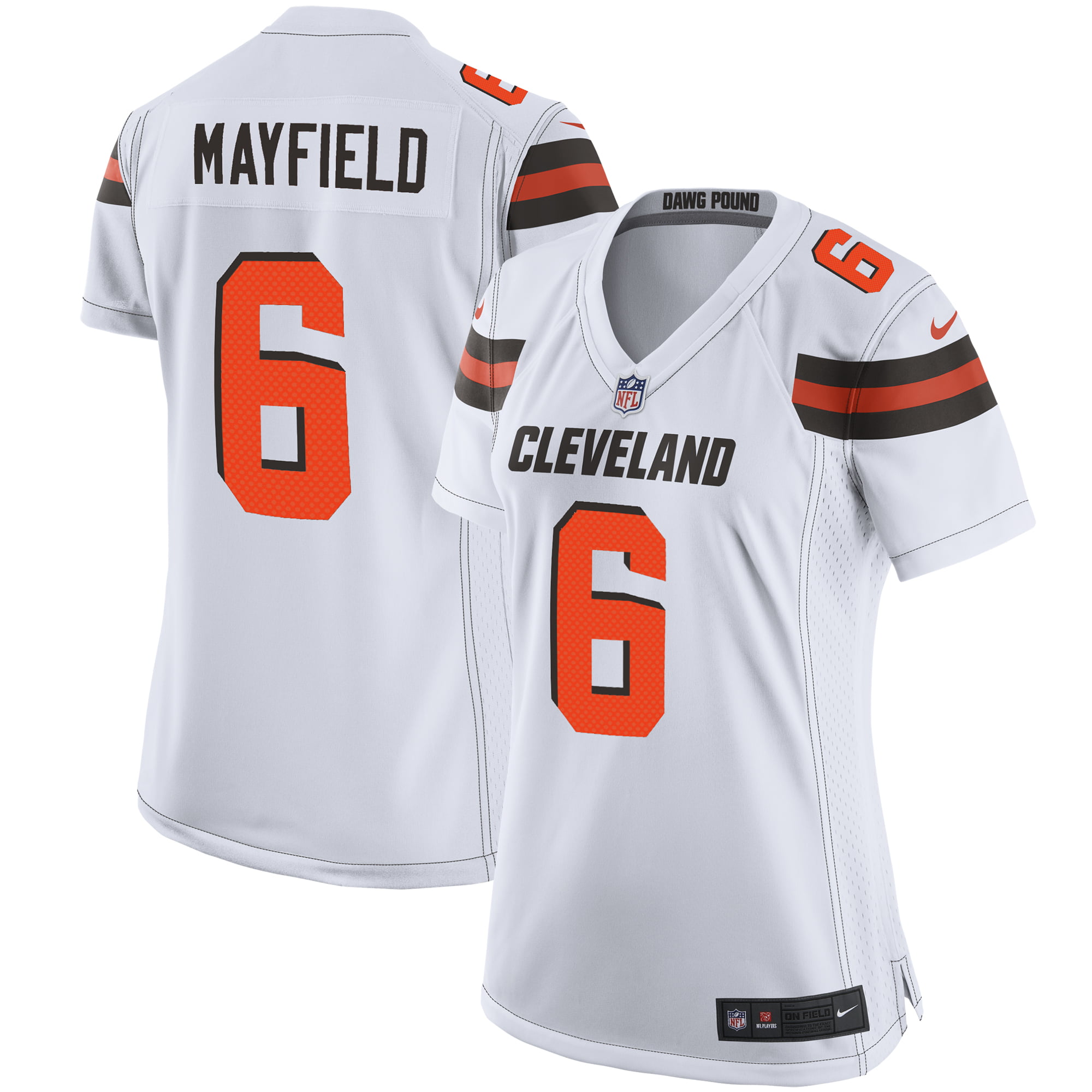 browns jersey white