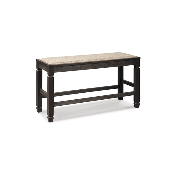 Signature Design by Ashley Casual Tyler Creek Counter Height Dining Bench Antique Black