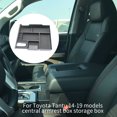 thumbnail image 5 of Caja De Reposabrazos De Coche De Gran Capacidad, Caja De Almacenamiento Central Para Coche, Organizador De Plástico Para Cosas De Coche Para Toyota Tundra? 2014-2019 Eigraketly VI004443-00, 5 of 5