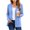Light Blue women open front cardigan a1, variant on Tusihei Women's Open Front Cardigan Long Sleeve Button Down Lightweight Work Cardigan Jacket Casual Basic Coat Fall Winter Layering Outwear, Pink S