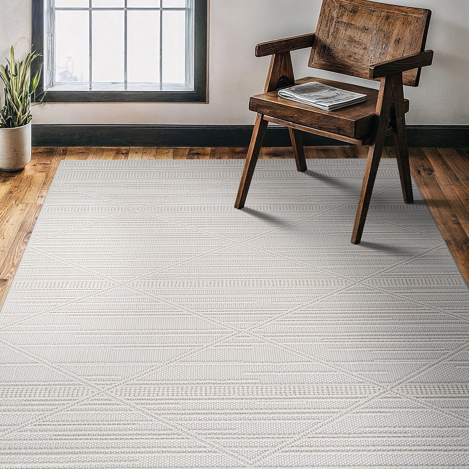 CAMILSON Modern Luxury Geometric Micro Loop Soft Stain CAMILSON Modern Luxury Geometric Micro Loop Soft Stain