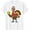 White, variant on Dabbing Pickleball Turkey Funny Thanksgiving Pickleball T-Shirt,Top Tees,Black