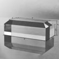 thumbnail image 5 of CiaoHER 2in Thickness Beveled Solid Acrylic Display Block Clear Polished Pedestal Stand Riser Solid Base (3x6), 5 of 5