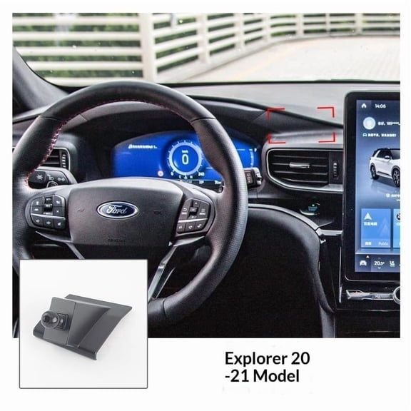 Car Phone Mount Adapter For Ford Explorer 2020-2021 Holder Stand Mobile Car Cellphone Gravity Bracket Only Base