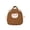 Z3-Brown, variant on Cartoon Animal Plush School Bag for Ages 3-6 Grade Soft Fuzzy Mini Backpack Lightweight Elementary Students Daily Use