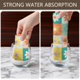 thumbnail image 6 of 6 Pcs Daisy Pioneer Flower Checkerboard Pattern Funny Kitchen Towels, Microfiber Dish Towels, Kitchen Tea Towels Set 18" X 26", 6 of 6