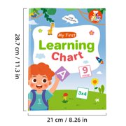 Basic English Vocabulary Guide Chart Large Words Building Poster Chart 28.7x21cm For Students Homeschooling
