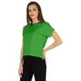 thumbnail image 4 of Inkmeso T-shirt à Épaules Tombantes et Col Rond pour Femmes, Coupe Décontractée pour l'Été, 4 of 7