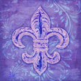 thumbnail image 2 of Lavoie, Tina 26x26 White Modern Wood Framed Museum Art Print Titled - Damask Fleur, 2 of 4