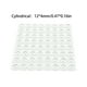 thumbnail image 2 of 100 Unidades De Almohadillas Redondas Para Puertas De Armario 2025 Nuevas Almohadillas Transparentes Para Armarios Topes Para Muebles Reductoras De Ruido Parachoques De Goma De Silicona Extremadamen, 2 of 3