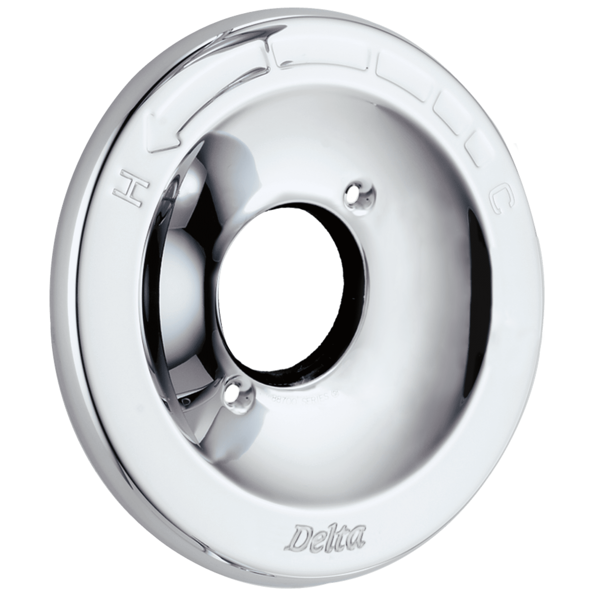 Delta Foundations Escutcheon Shower in Chrome