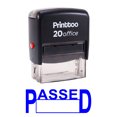 thumbnail image 1 of Printtoo Stamp PASSED Self Inking Rubber Stamp Office Stationary-Blue, 1 of 1