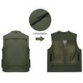 thumbnail image 7 of JARUSITE Fishing Photography Vest Summer Multi Pockets Mesh Jackets Quick Dry Waistcoat, 7 of 7