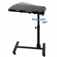 Laptop Desk Angle Height Adjustable Rolling Cart Over Bed Hospital