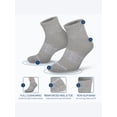 thumbnail image 2 of Men's Moisture Control Low Cut Ankle Socks 6 Pack - Mio Marino, 2 of 7