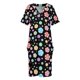 thumbnail image 3 of Vestido holgado con bolsillos y estampado de menta, redondo y colorido, para mujer, ropa de verano 2025, vestido de lujo, 3 of 6