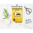 thumbnail image 3 of Darling Souvenir Yellow Birthday Invitation Card Printable Elegant Fill or Write In Blank Party Invites 28 Pcs 5 x 7 Inches, 3 of 5