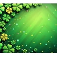 thumbnail image 4 of St Patrick's Day Green Clover Backdrop Photography Props Party Decors Background Celebration Banner Shamrock Decorations Scenery Supplies Event, 4 of 4