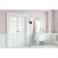 thumbnail image 2 of Cason 1 light Black and White shade wall sconce, 2 of 5