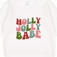 thumbnail image 3 of Inktastic Holly Jolly Babe Toddler Sweatshirt, 3 of 4
